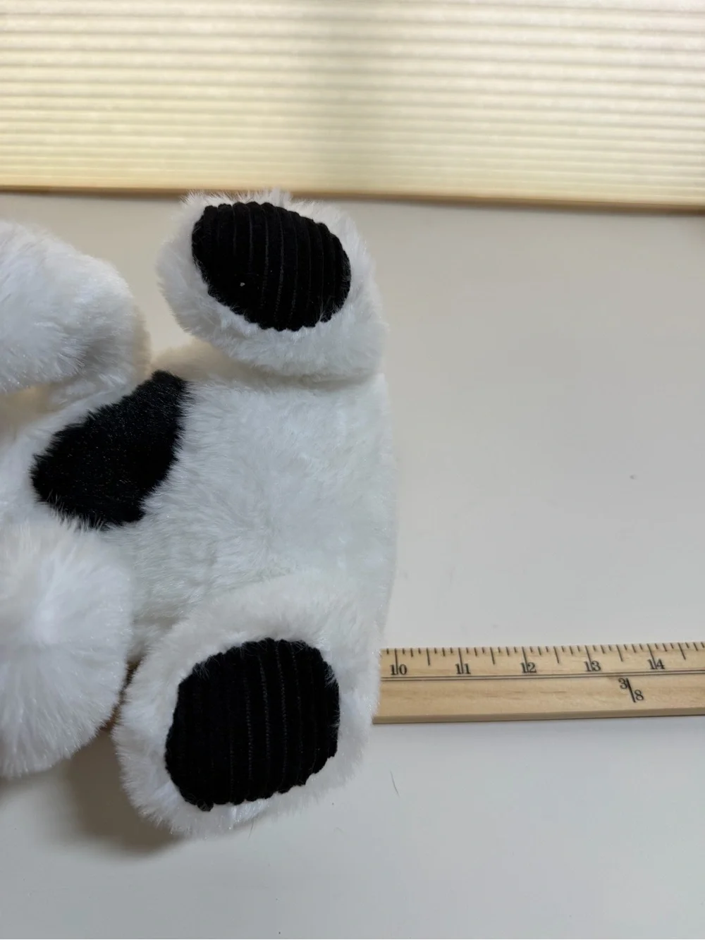 Spark Create Imagine Plush Cow - White & Black. Rattle and sensory ears